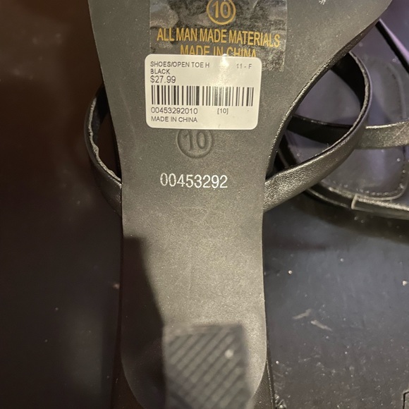 Sz 10 Forever 21 Thong Heels - Picture 3 of 3